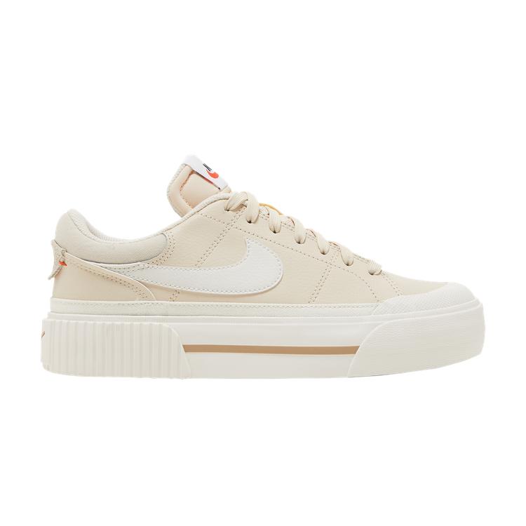 Wmns Court Legacy Lift 'Pearl White'